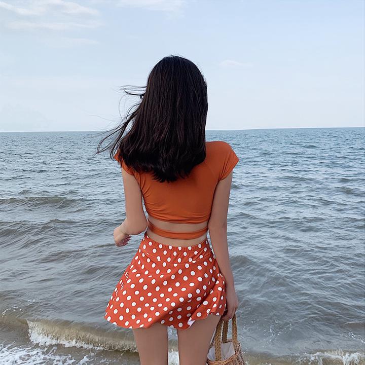 Bikini 2 Mảnh Hàn Quốc Chấm Bi