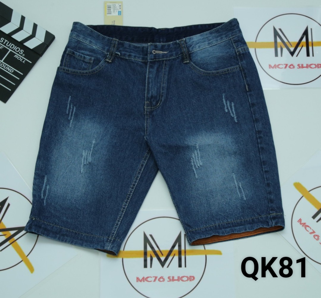 Quần short jean nam cao cấp QK81