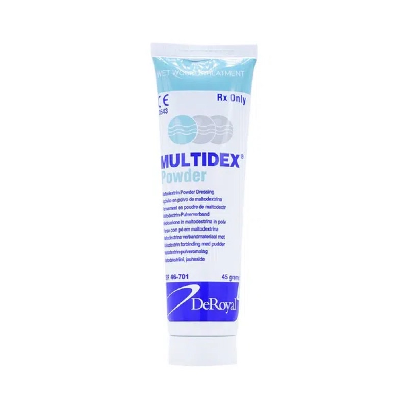 Bột và Gel Bôi Loét Da Multidex Deroyal Mỹ