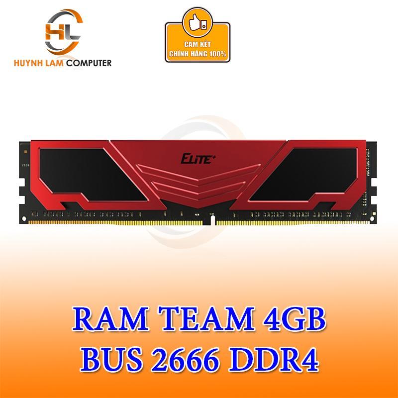 Bảng giá Ram 4GB Team Elite DDR4 2666MHZ Tản Đỏ - Networkhub Phân phối Phong Vũ