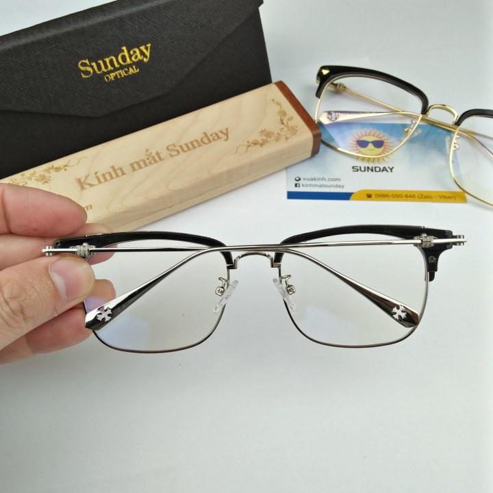 Gọng kính cận chrome heart CH12