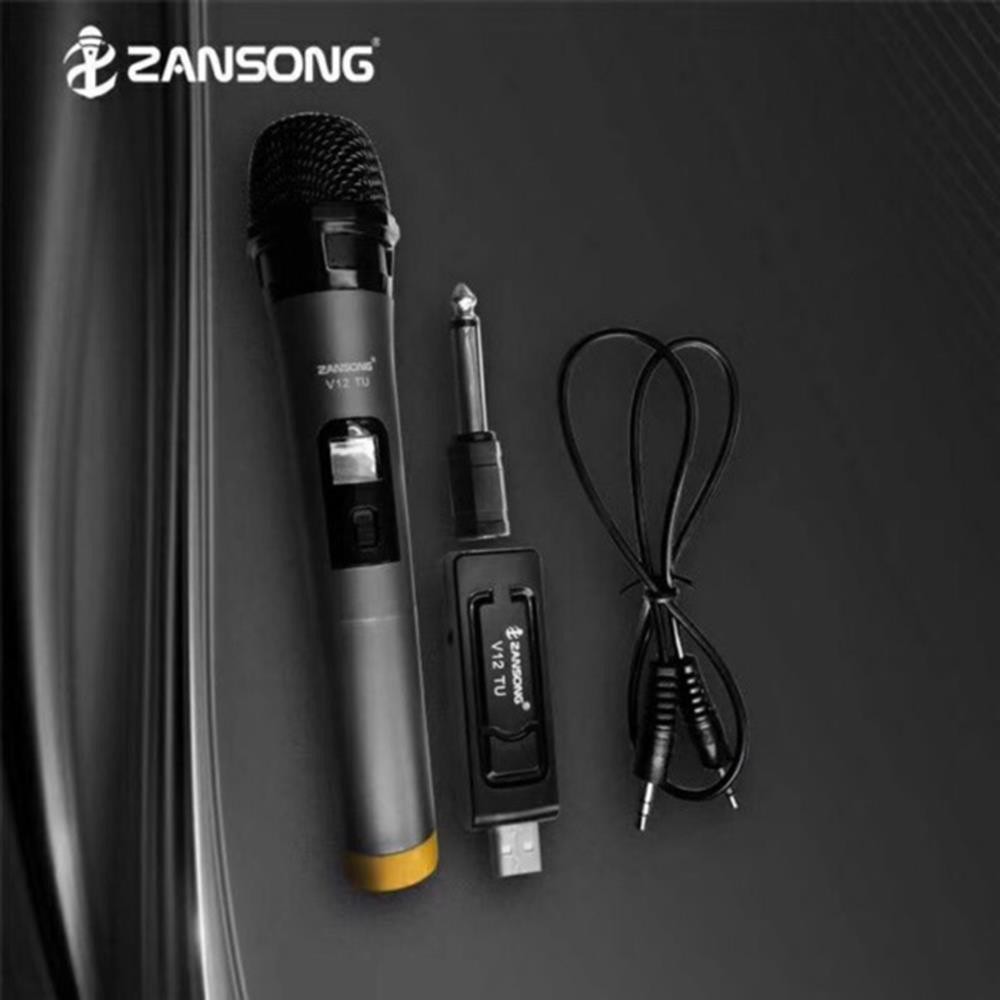 Micro đa năng không dây ZANSONG V12 dành cho loa kéo, bluetooth