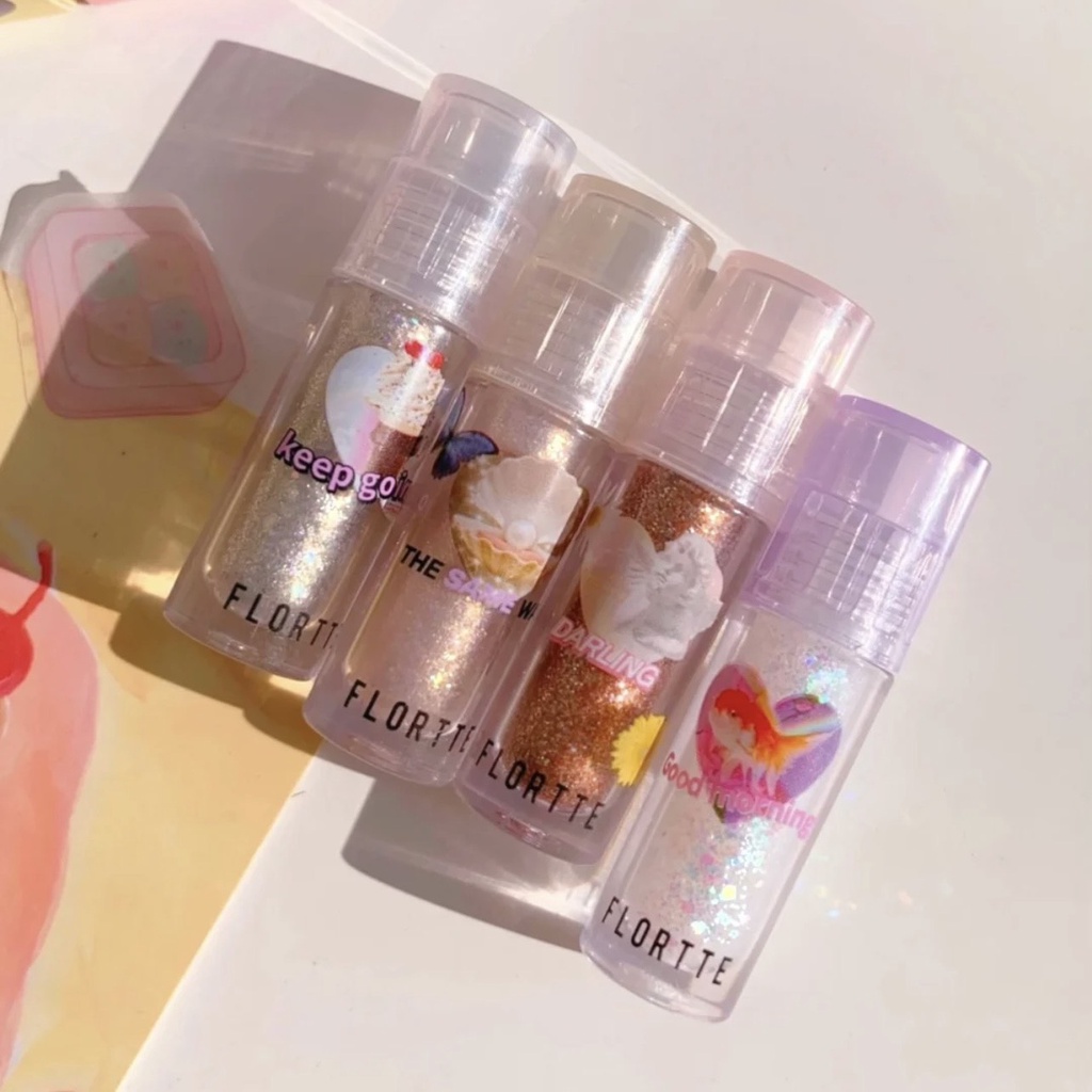 [FLORTTE] Nhũ mắt/má kem Flortte Heart Attack 1.5g