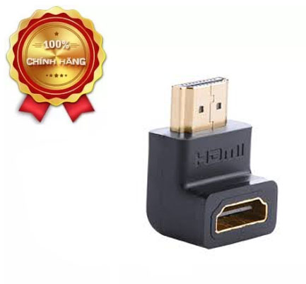 Đầu nối HDMI  1 đầu đực 1 đầu cái bẻ 90 độ