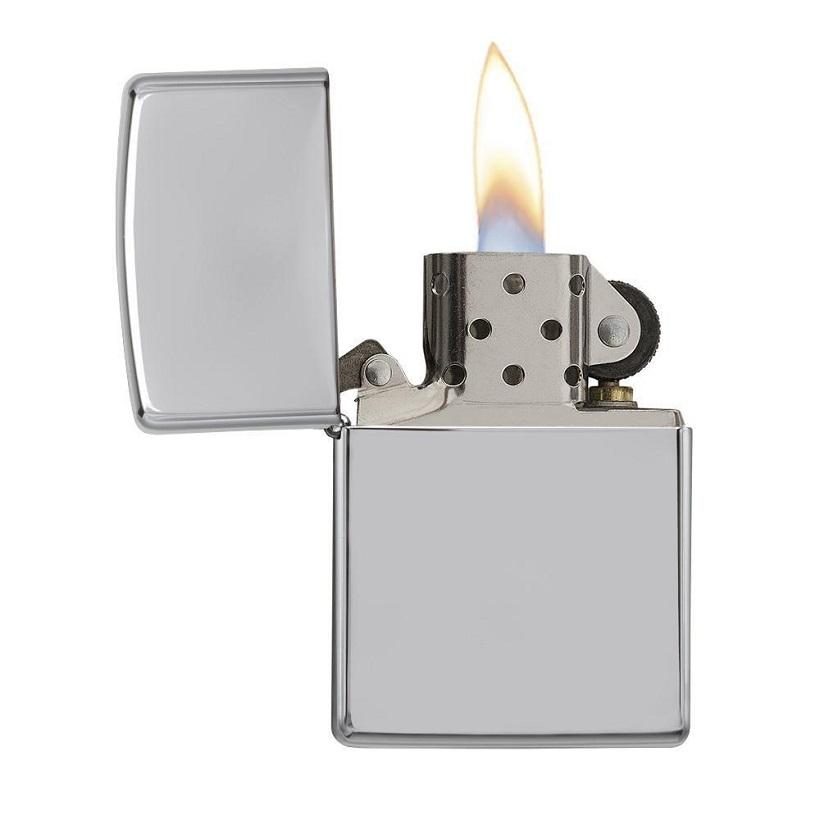 Zippo Lighter 250 – Zippo High Polished Chrome