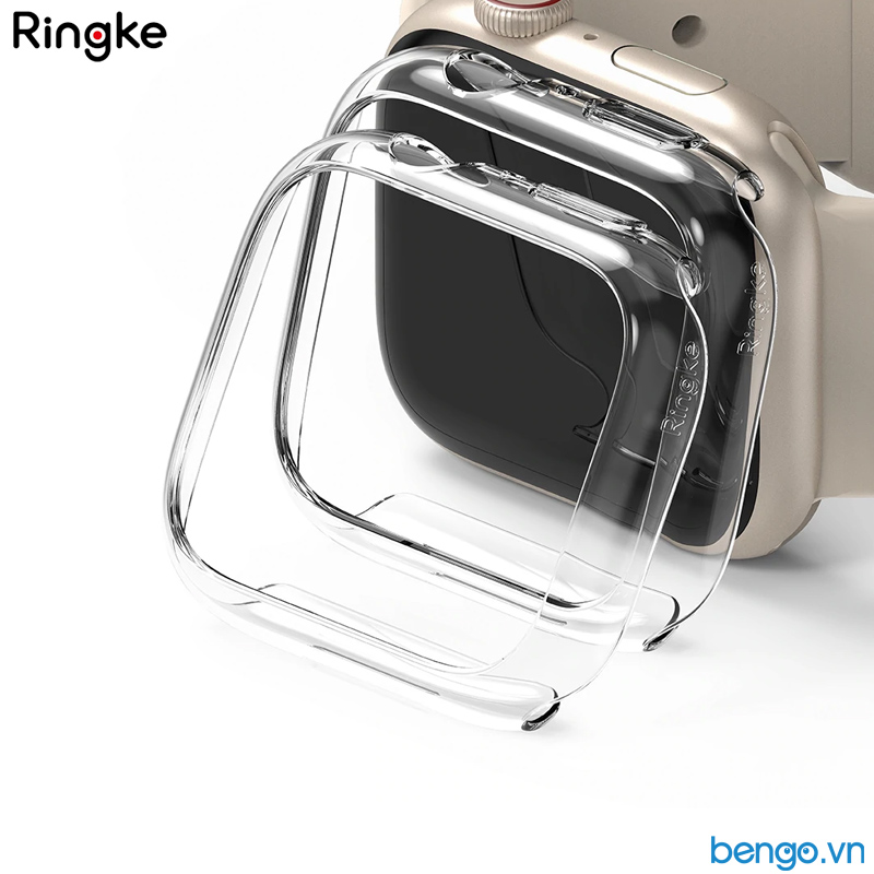 Bộ 2 Ốp Apple Watch 9/8/7 45mm / Apple Watch 7 41mm RINGKE Slim