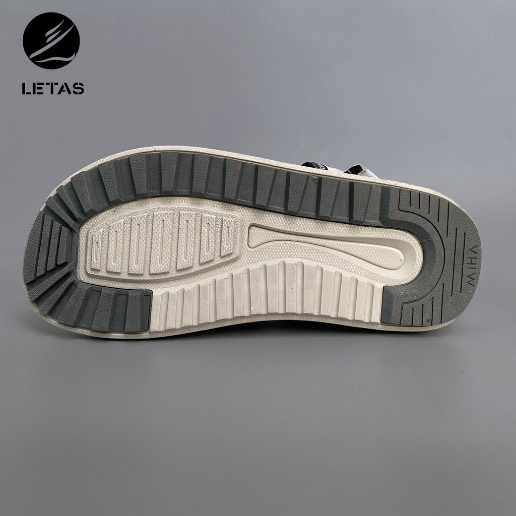 Sandal Nữ, Nam Phản Quang Letas D714 Trắng Ghi