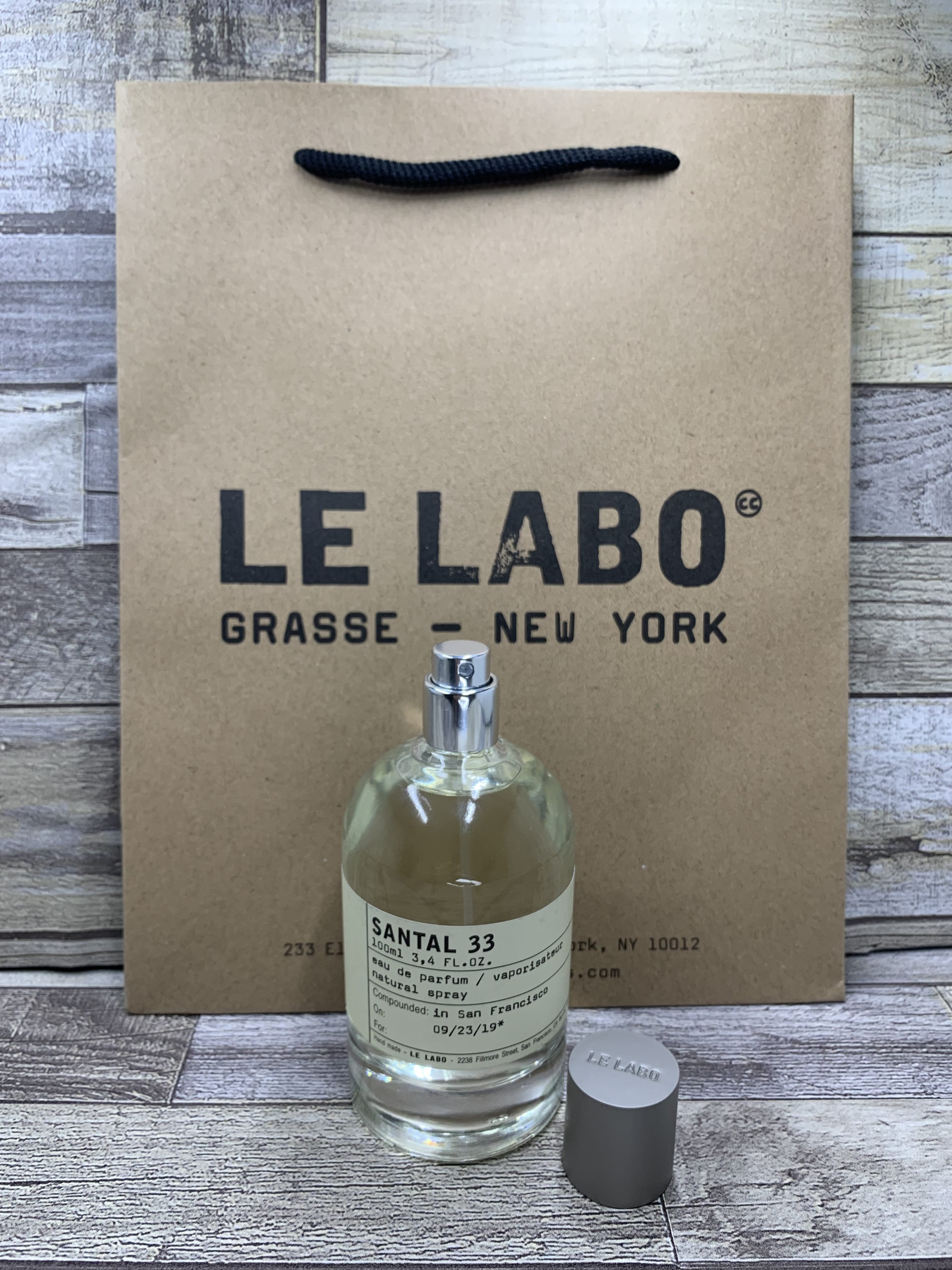 Nước hoa Unisex Le Labo Santal 33 100ml, chiết 10ml