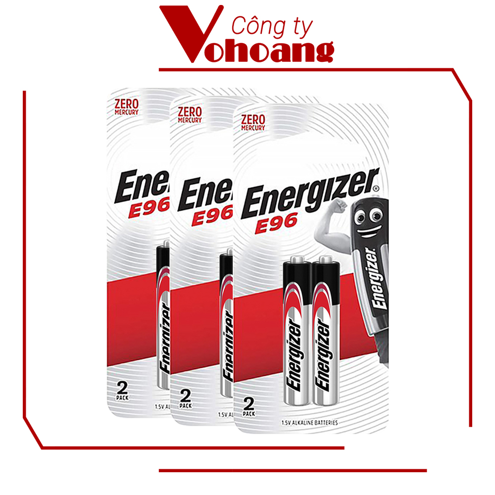 Bộ 6 pin Energizer AAAA E96 1.5V Alkaline dùng cho bút cảm ứng máy tính bảng, Surface
