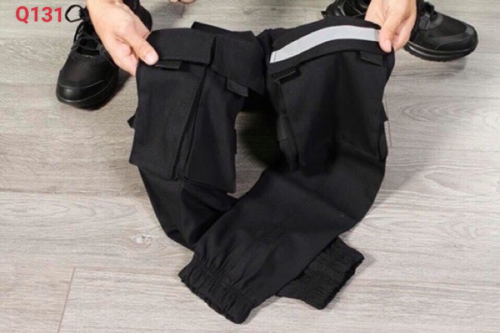 [ MẶC LÀ THÍCH ]  Quần Jogger Kaki nam nữ phản quang Q077