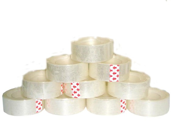 10 Cuộn  -  Băng Keo Văn Phòng  25Y