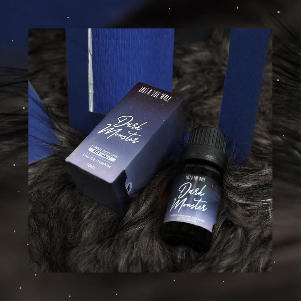 [HCM]Nước hoa vùng kín dành cho nam Dark Monster chai 10ml - LOLI & THE WOLF - Chính hãng - TS002