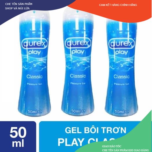 [Combo] 3 chai gel bôi trơn Durex Play Classic 50ml