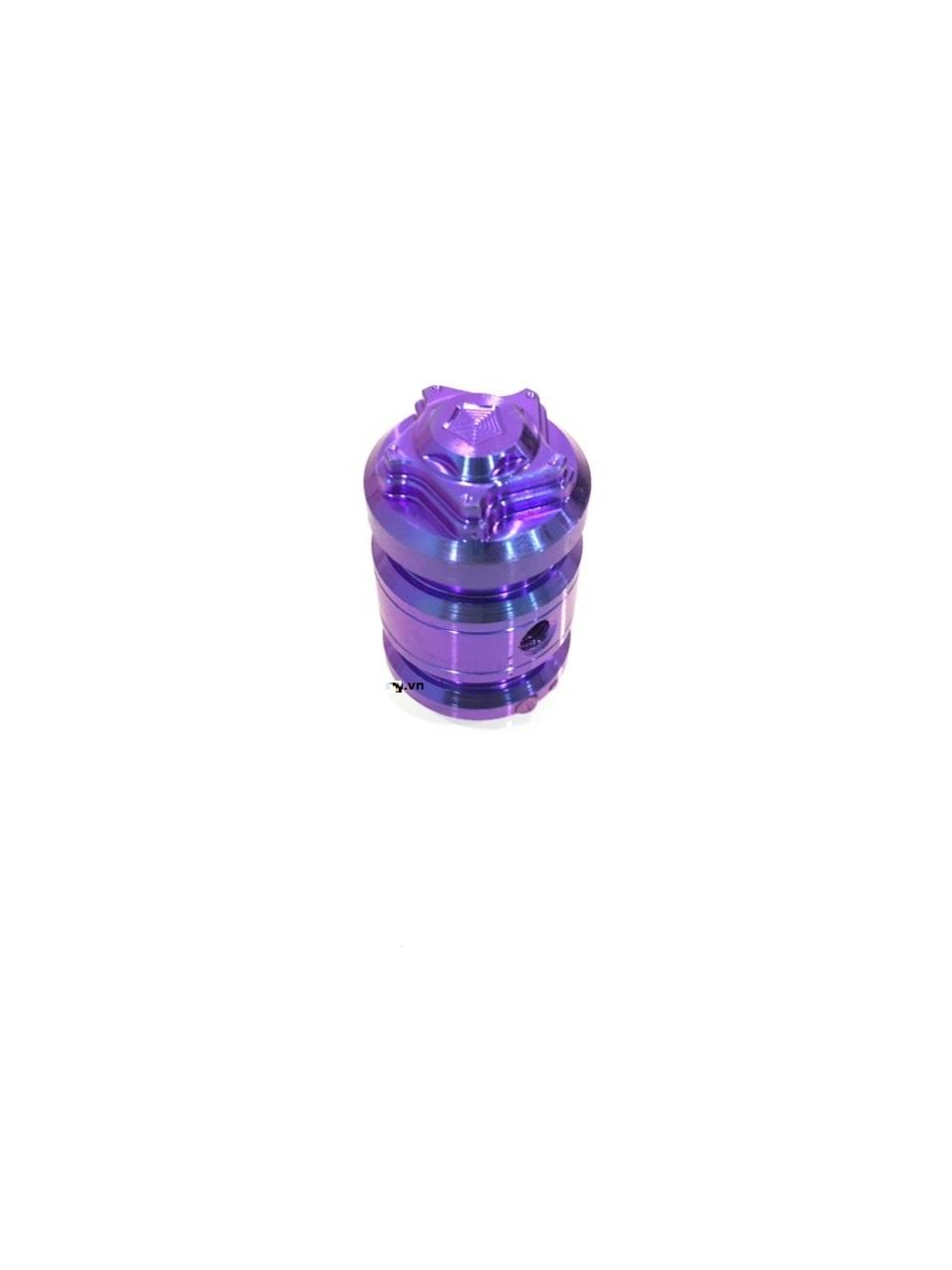 [HCM]ỐC CHỤP GIÒ ĐẠP GR5 TÍM TITANIUM VÀ XANH NGỌC