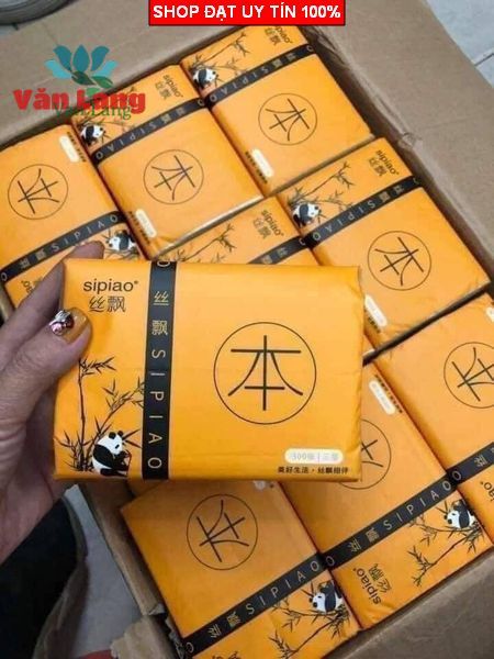 2 bịch giấy lau, giấy ăn 600 tờ