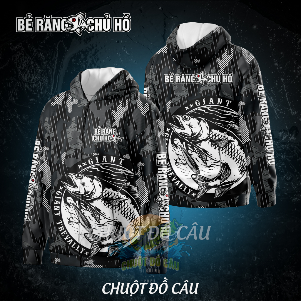 Áo khoác câu cá Bẻ Răng Chủ Hồ