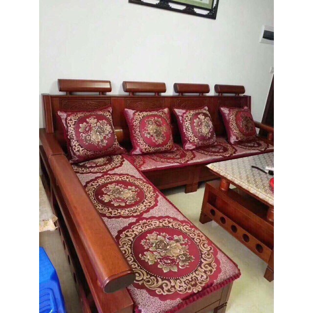 Thảm trải trên ghế gỗ tây âu [RẺ VÔ ĐICH]