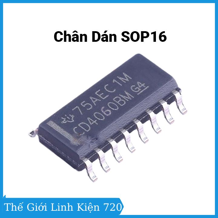 IC chức năng CD4060BE DIP16/SOP16