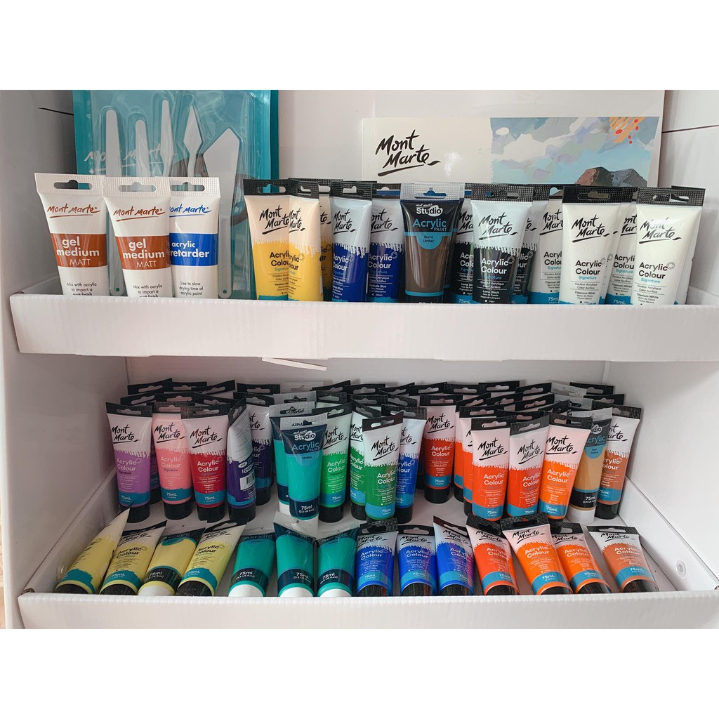 Màu Acrylic Studio Mont Marte - Tuýp lẻ - 75ml