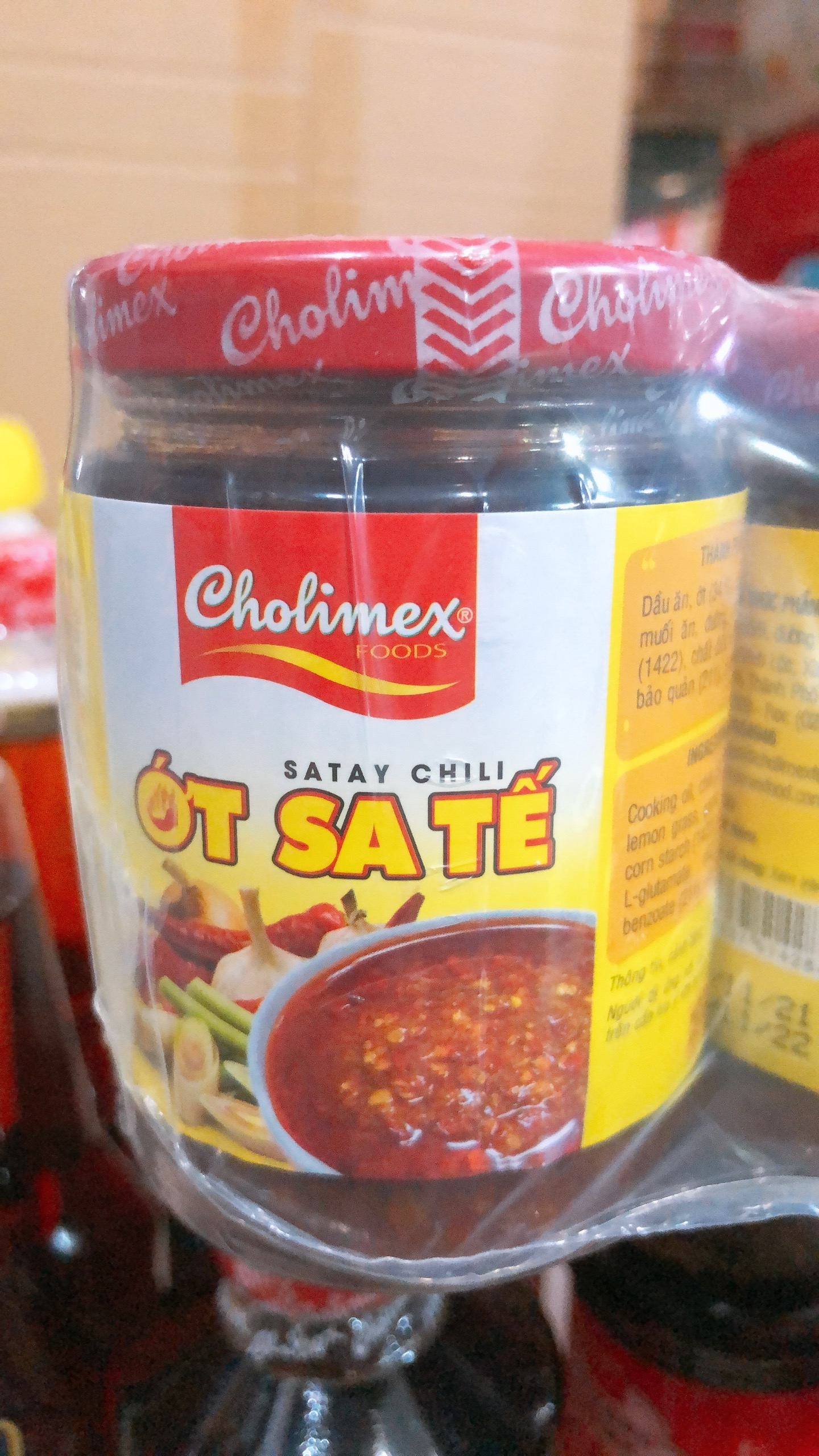 Ớt sa tế, Sa tế Cholimex Satay Chili