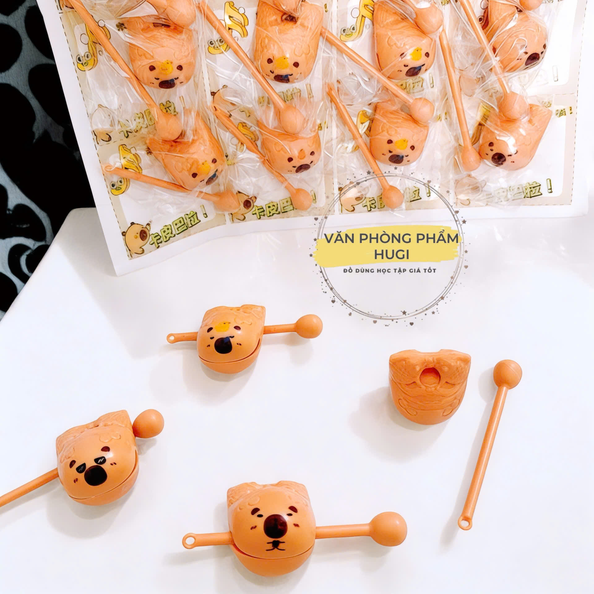 Gõ Mõ Mini Capybara Đồ Chơi Dễ Thương Xả Stress