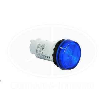 Đèn báo Idec loại phẳng, unibody YW1P phi 22mm