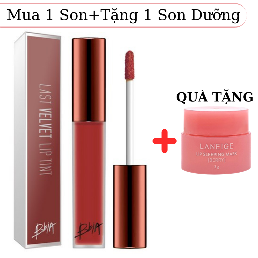 Son kem lì bbia - son bbia màu 25,36,38 - son kem bbia hàn quốc +tặng dưỡng môi hàn quốc