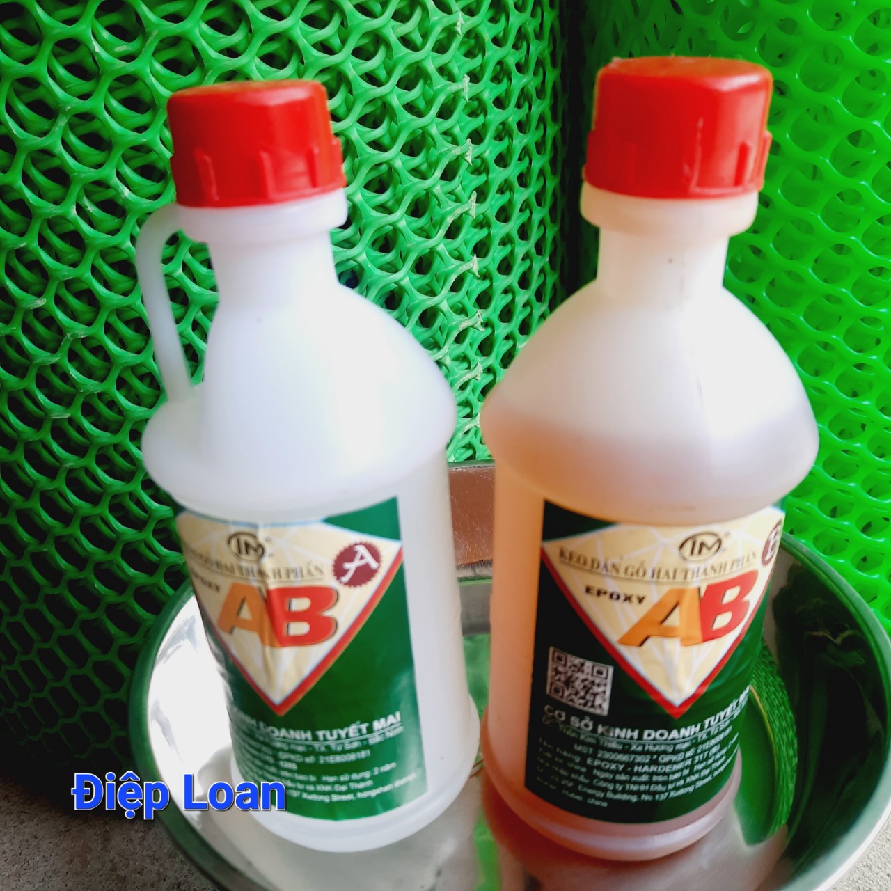 Keo ab dán gỗ epoxy 800gam