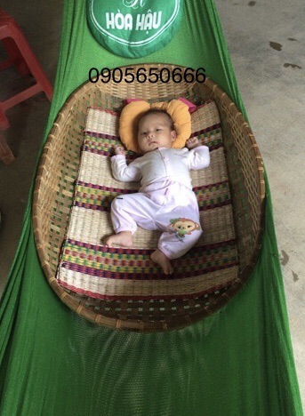 Nôi tre nằm võng cho bé(Size 100x65)