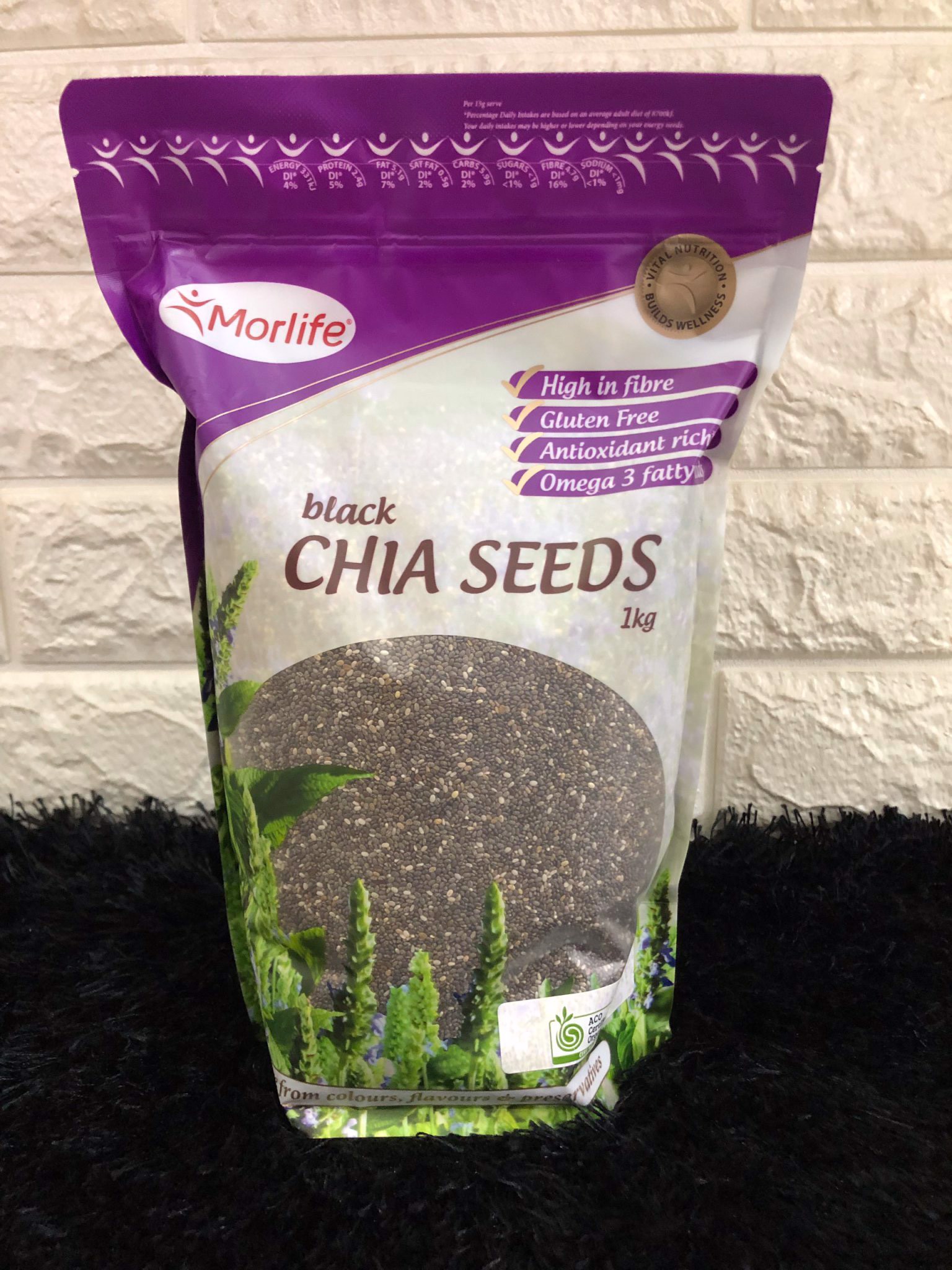 Hạt Chia Organic Seeds 500g - 907g - 1kg