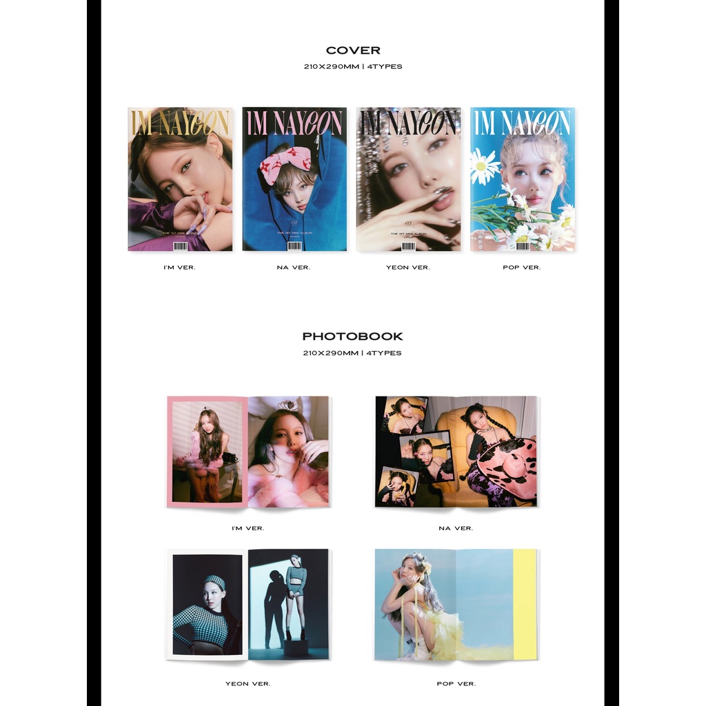 Album [IM NAYEON] The 1st Mini album có sẵn