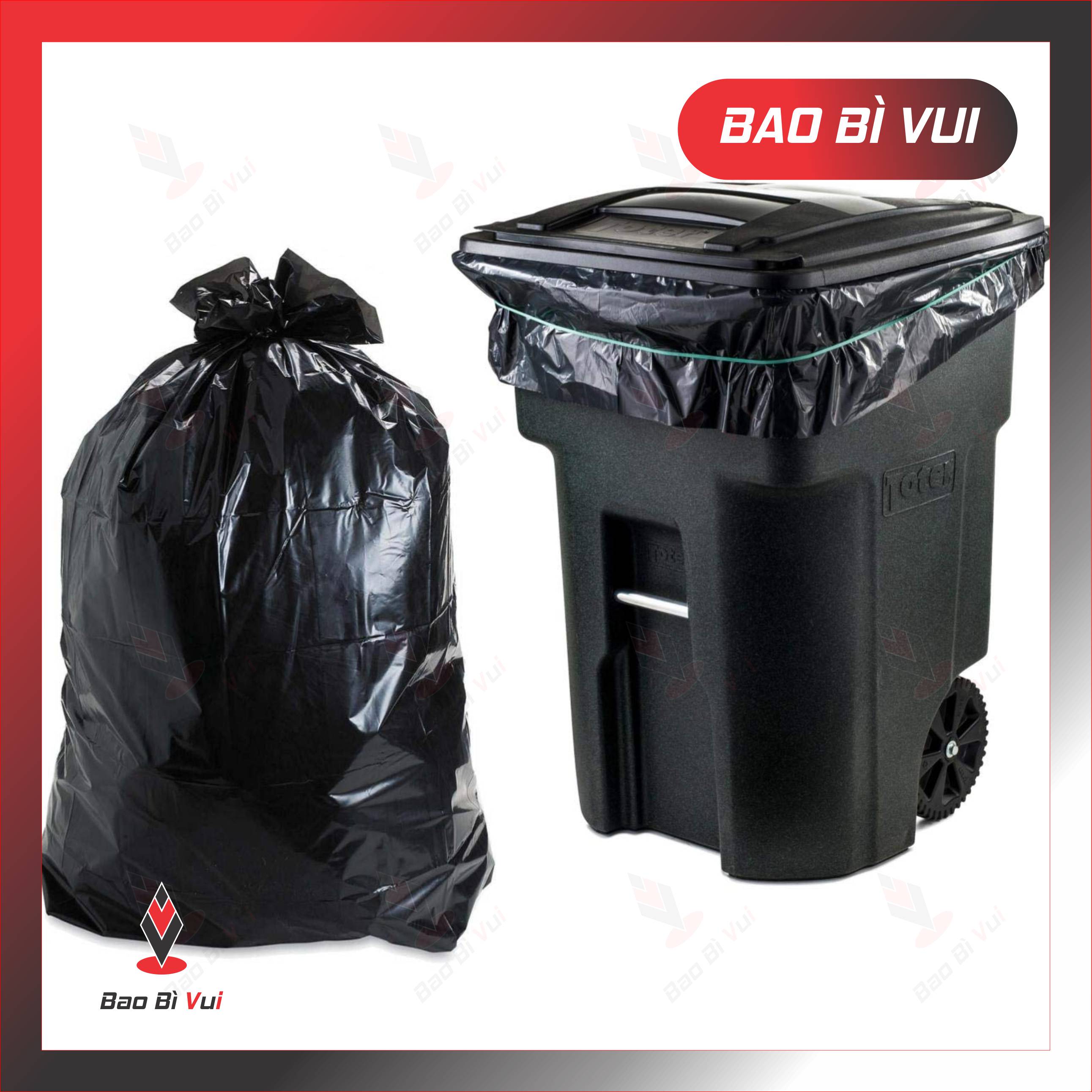 Túi Rác Đen Công Nghiệp