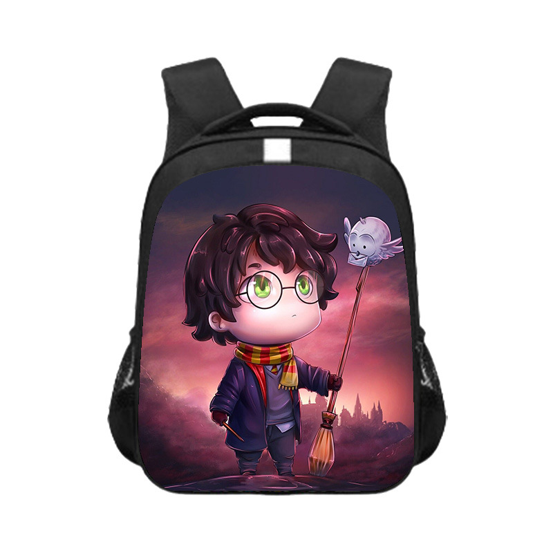 Harry Potter Backpack for Women Men Student Large Capacity Breathable Printed Fashion Personality Multipurpose Bags
