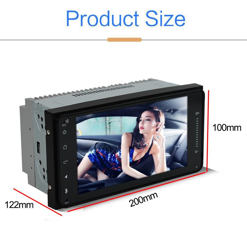 Màn hình cảm ứng android 7 INCH SIM 4G TOYOTA