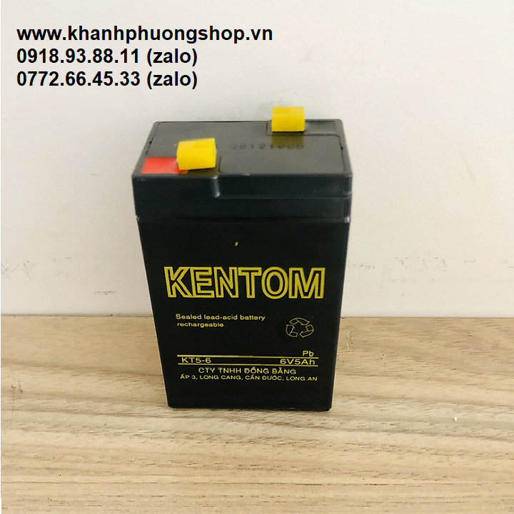 [HCM]bình ắc quy kentom - bình ắc quy