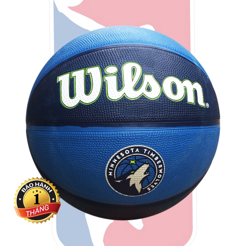 Banh Bóng Rổ Wilson - Outdoor - Size 7 - Tặng Kim Bơm + Túi lưới - MixASale