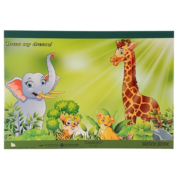 TẬP VẼ 20 Tờ TAKEYO A4