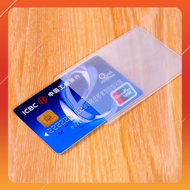 [HCM-TIỆN DỤNG]VỎ BỌC THẺ CĂN CƯỚC, ATM, BẰNG LÁY XE.