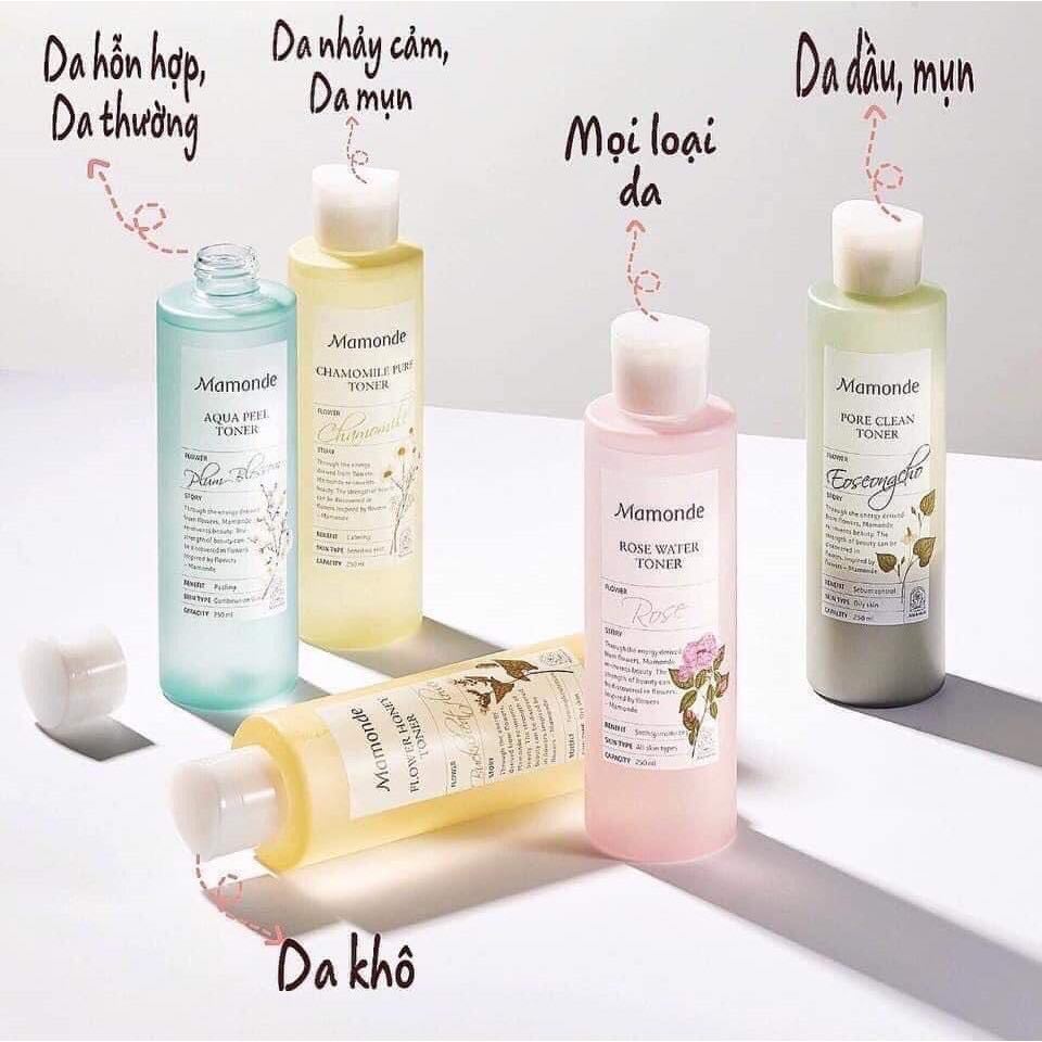 [ CÓ SẴN ] Nước hoa hồng Toner Mamonde.