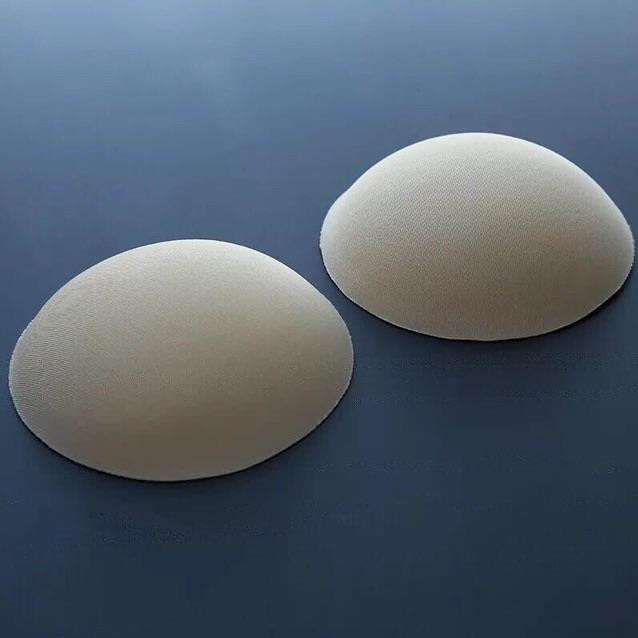 Đệm Mút Áo Bra Thay Thế Đa Kích Cỡ Cho Nữ Bọt Hải Sâm Thay Thế Đệm Áo Bra, Bikini, Áo Tập 1 Đôi Đen, Da, Trắng