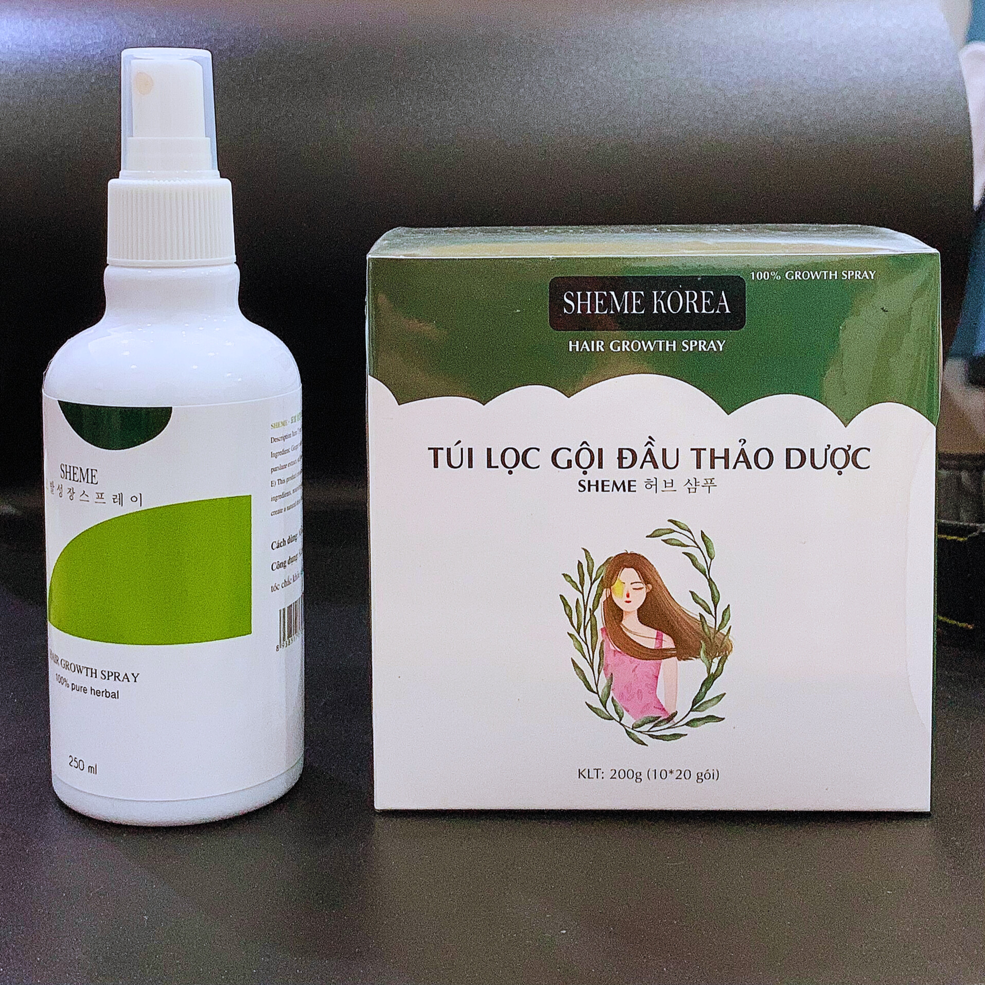 túi lọc gội đầu thảo dược sheme