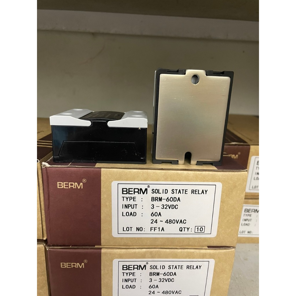 Rơ le bán dẫn (SSR) Berm BRM-40VA , DA , AA