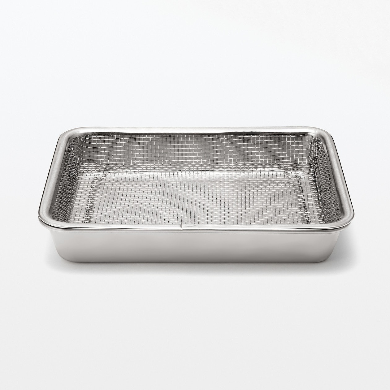 Khay Inox Hình Chữ Nhật MUJI