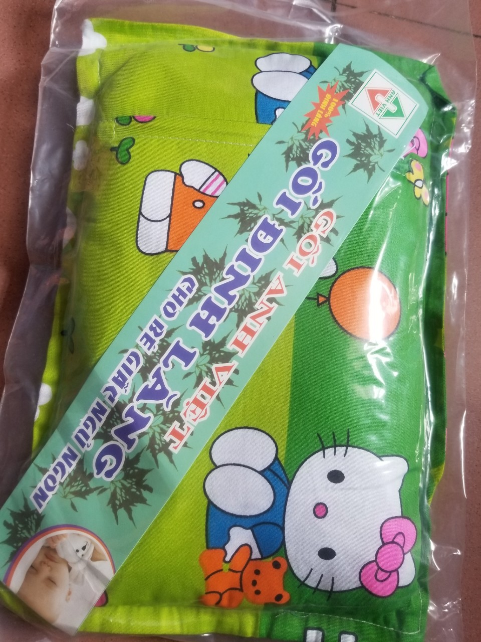 Gối lá đinh lăng size số 1 (34x22cm)