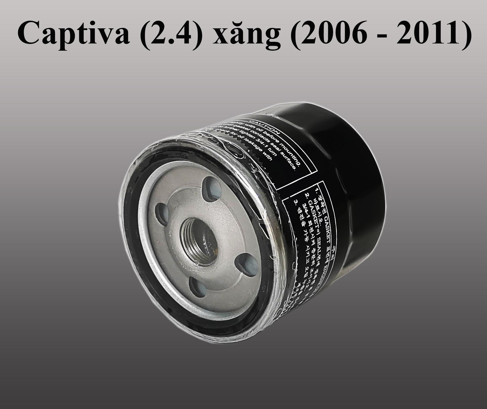 Lọc nhớt Captiva (2.4) máy xăng (2006 - 2011)