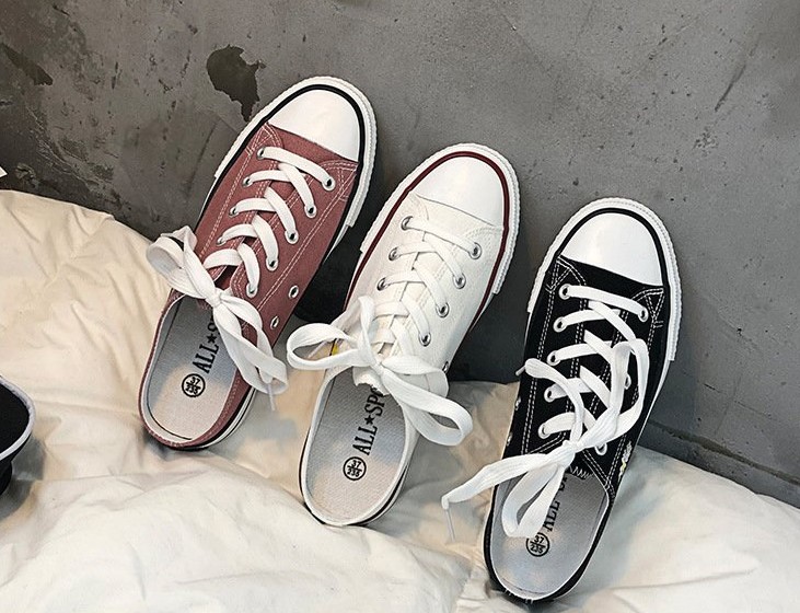 [HCM][✅ HOT DEAL]  Giày Sục Thể Thao Nữ Hoa Cúc