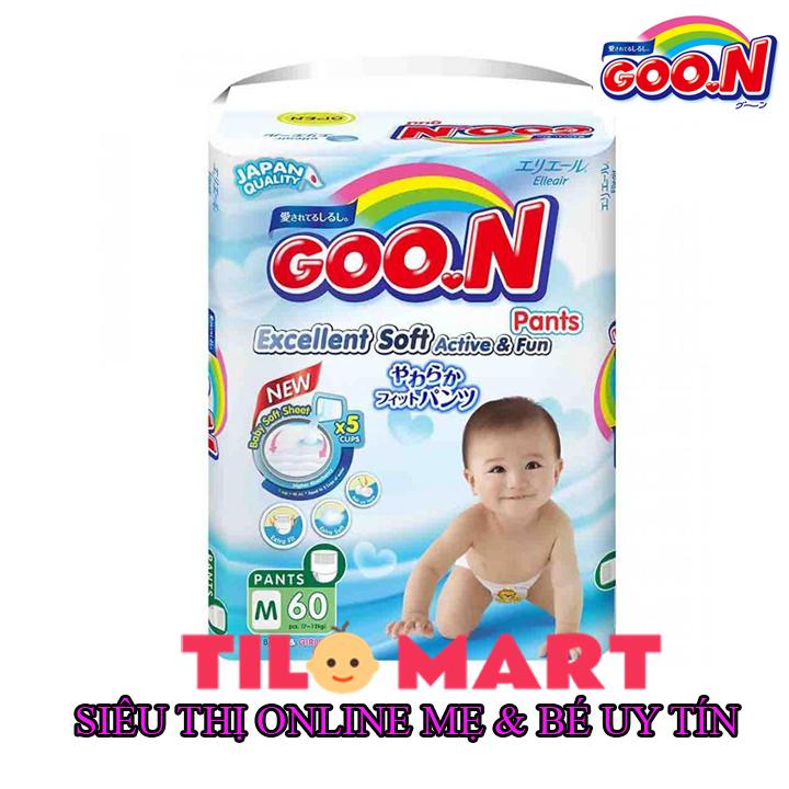 [HCM]Bỉm Goo.n Slim quần M60