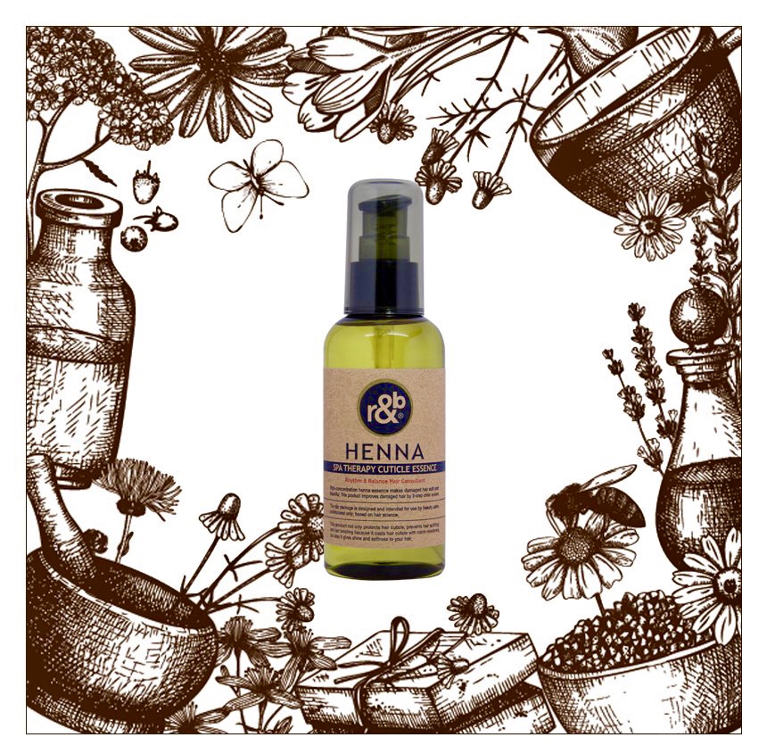 Tinh dầu dưỡng tóc thảo dược r&b henna 100ml