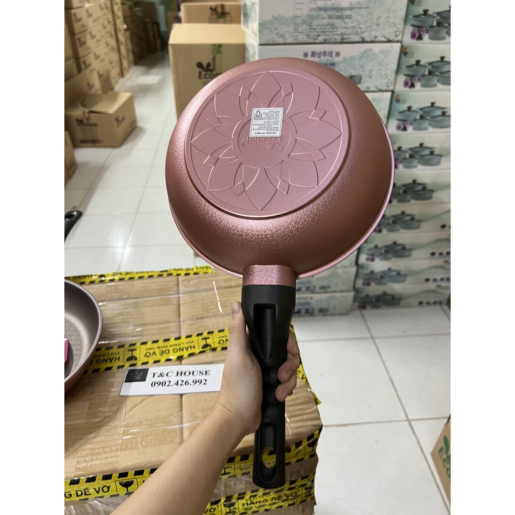 CHẢO CHỐNG DÍNH ECORAMIC KHÔNG TỪ 24CM 28CM 20X23CM