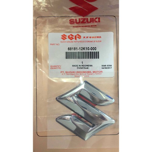 Logo chữ S nổi Sport 203 - Satria 206 Zin - T221217